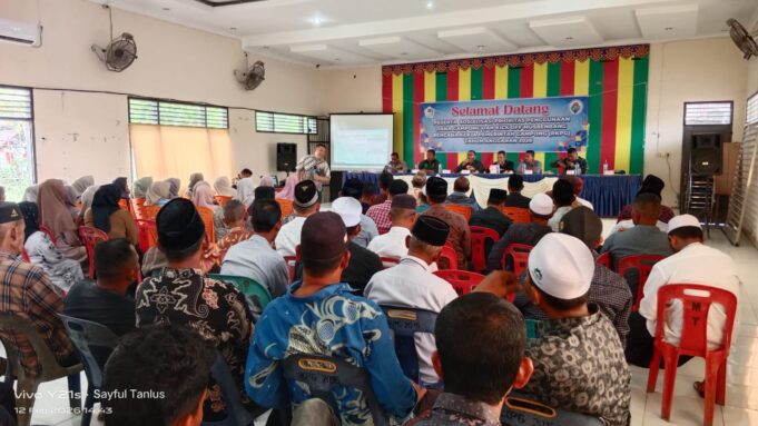Ratusan Perwakilan Masyarakat Tanah Luas Ikuti Sosialisasi Prioritas Dana Gampong Tahun 2026
