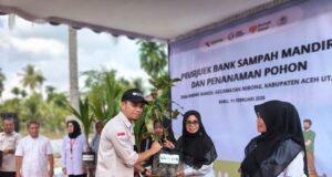 Langkah Nyata PGE–BPMA: Bank Sampah dan Pohon Produktif untuk Masa Depan Nibong Baroh