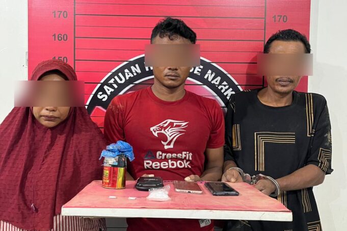 Diciduk, Perempuan Diduga Jadi Pemasok Jaringan Narkoba di Aceh Utara
