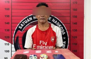 Terjerat Sabu di Usia Senja, Pria 54 Tahun Diciduk Polisi Saat Warga Tarawih