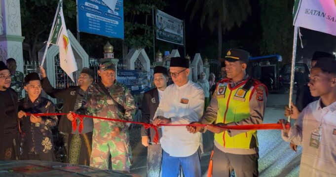 Meriah dan Penuh Khidmat, Festival Pawai Takbir Tanah Luas Sukses Digelar
