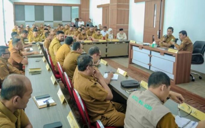 Rapat Dipimpin Sekda, Pemprov Aceh Fokus Percepatan APBA 2026