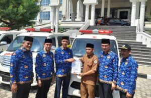 Pemkab Aceh Utara Salurkan Tiga Unit Ambulans, Minta Pelayanan Kesehatan Maksimal