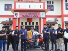 Gerak Cepat, Sat Reskrim Polres Aceh Utara Ungkap Kasus Curanmor di Nibong dalam 12 Jam