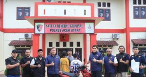 Gerak Cepat, Sat Reskrim Polres Aceh Utara Ungkap Kasus Curanmor di Nibong dalam 12 Jam