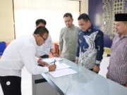 87 Kepsek Aceh Utara Tandatangani Perjanjian Kinerja, Kepala Dinas Pendidikan Aceh Apresiasi