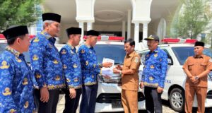 Pemkab Aceh Utara Terima 3 Unit Ambulan Dari PT Astra International