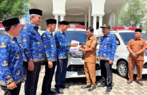 Pemkab Aceh Utara Terima 3 Unit Ambulan Dari PT Astra International