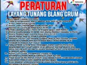 Turnamen Layang Tunang Tingkat Lhokseumawe–Aceh Utara Siap Digelar 3 Mei 2026