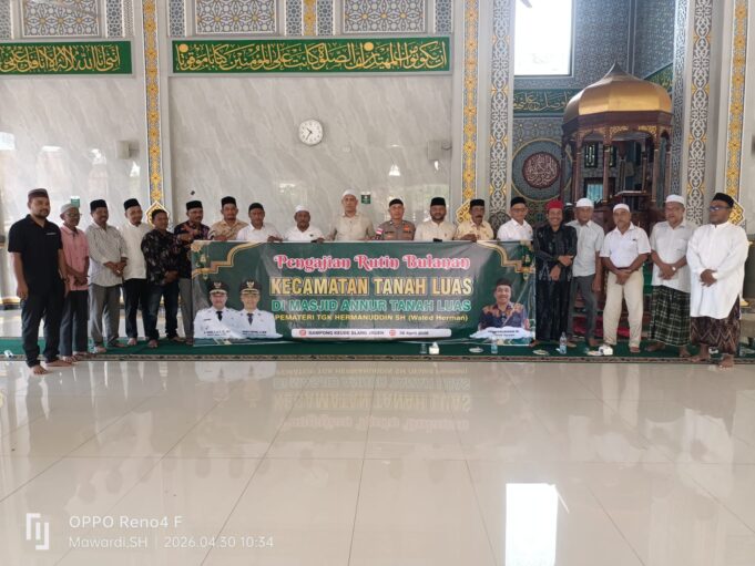 Majlis Ta’lim Tanah Luas Gaungkan Spirit Qurban, Warga Diajak Sempurnakan Ibadah Menuju Idul Adha