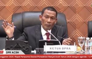 LKPJ Gubernur Aceh 2025 Diparipurnakan, DPRA Siapkan Pansus Evaluasi