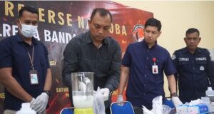 Polresta Banda Aceh Musnahkan Hampir 2 Kilogram Sabu, Tersangka Terancam Hukuman Berat