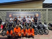 Pasutri Penadah Motor Curian di Banda Aceh Ditangkap, Polisi Amankan 9 Barang Bukti