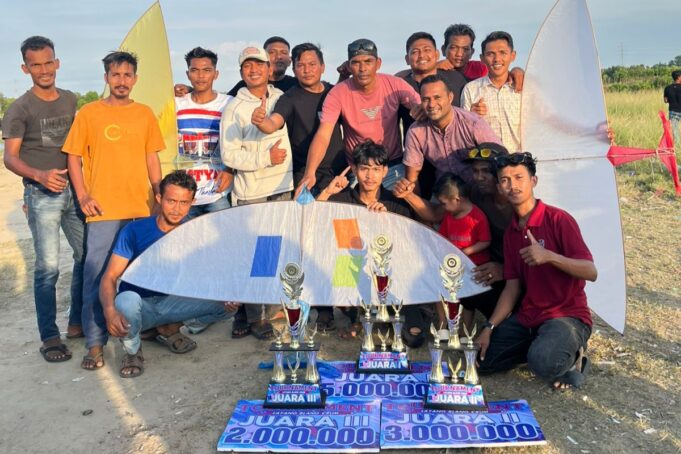 Dumhoe Kajak Kusetet Borong Dua Gelar Juara, Pertamina Raih Posisi Ketiga di Open Turnamen Layang Tunang