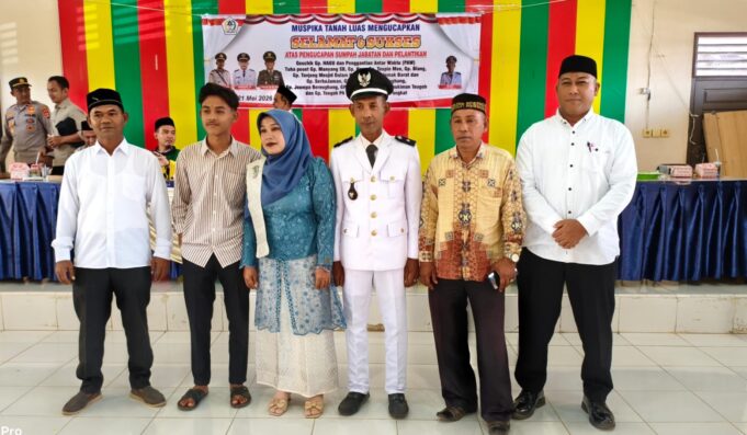 Fajri Resmi Dilantik sebagai Geuchik Gampong Hagu Periode 2026–2032