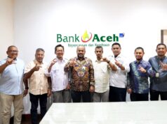 Audiensi dengan Bank Aceh, SMSI Aceh Matangkan Seminar Nasional Isu Strategis