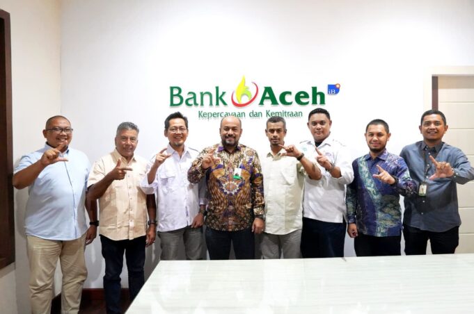 Audiensi dengan Bank Aceh, SMSI Aceh Matangkan Seminar Nasional Isu Strategis