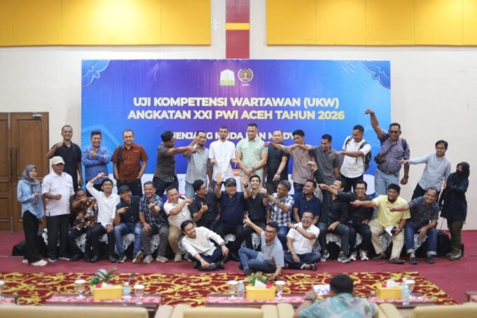Tingkat Kelulusan 100 Persen, 35 Peserta UKW PWI Aceh Angkatan XXI Dinyatakan Kompeten