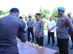 Polres Aceh Utara Gelar Tes Urine dan Periksa Ponsel Personel, Pastikan Bebas Narkoba dan Judol
