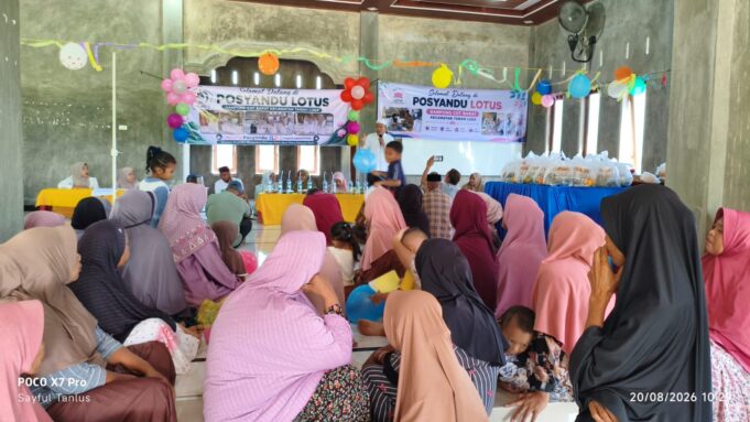 Tak Hanya Balita, Posyandu ILP Cot Barat Hadirkan Layanan Kesehatan untuk Semua Usia