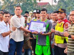 Dramatis! Alue Kejruen FC Juara Liga Gampong III Tanah Luas, Taklukkan Kuta FC Lewat Adu Penalti