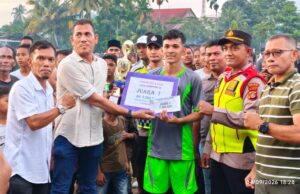 Dramatis! Alue Kejruen FC Juara Liga Gampong III Tanah Luas, Taklukkan Kuta FC Lewat Adu Penalti
