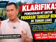 Ketua Forum Tanah Luas: Pengadaan HT untuk Siaga Bencana, Tak Terkait Danramil