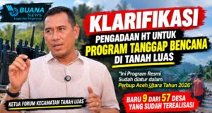 Ketua Forum Tanah Luas: Pengadaan HT untuk Siaga Bencana, Tak Terkait Danramil