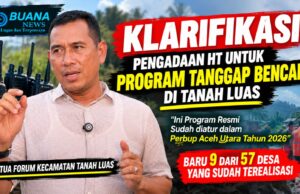 Ketua Forum Tanah Luas: Pengadaan HT untuk Siaga Bencana, Tak Terkait Danramil