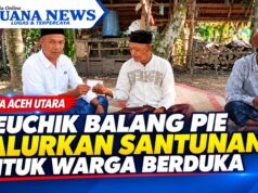 Geuchik Gampong Balang Pie Salurkan Santunan untuk Warga Berduka
