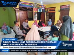 Wujud Kepedulian Polri, Polsek Tanah Luas Dampingi Warga Akses Bansos, 472 Orang Terdata