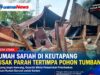 Memprihatinkan, Rumah Safiah di Keutapang Rusak Parah Tertimpa Pohon Tumbang