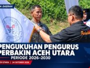 Ketua Perbakin Aceh Kukuhkan Tarmizi Panyang Sebagai Pengurus Perbakin Aceh Utara Periode 2026–2030