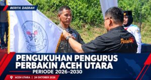 Ketua Perbakin Aceh Kukuhkan Tarmizi Panyang Sebagai Pengurus Perbakin Aceh Utara Periode 2026–2030