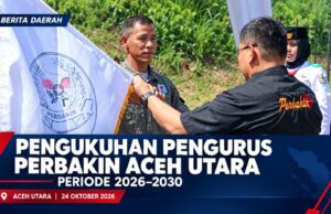 Ketua Perbakin Aceh Kukuhkan Tarmizi Panyang Sebagai Pengurus Perbakin Aceh Utara Periode 2026–2030