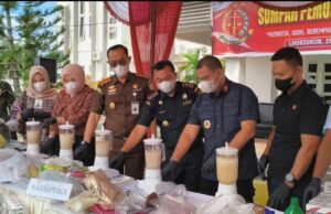 Kejari Aceh Utara Musnahkan Barang Bukti dari 74 Perkara, Sabu 3 Kilogram dan 3,87 Juta Batang Rokok Ikut Dimusnahkan